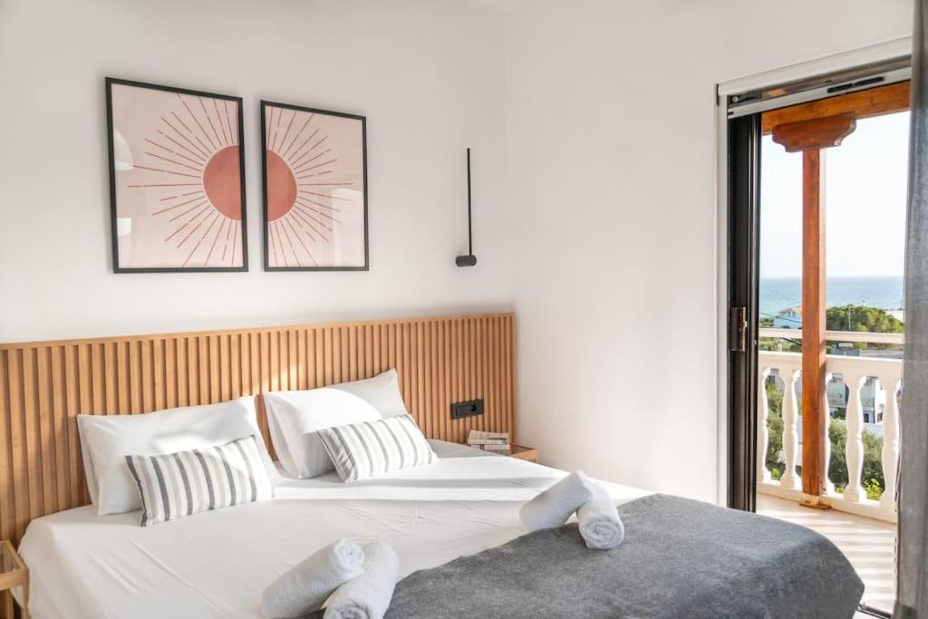 Sea View Studio At Xenios Avlais Alykanas  Habitación foto